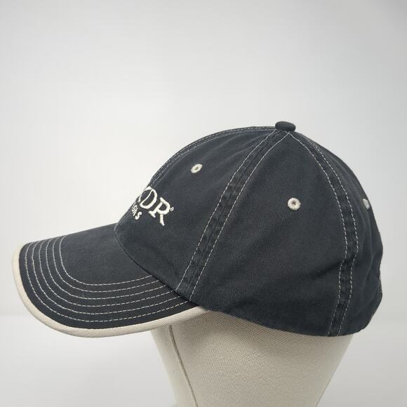 Luxor Las Vegas Strapback Baseball Cap Black One Size Adjustable Embroidered - Picture 3 of 8